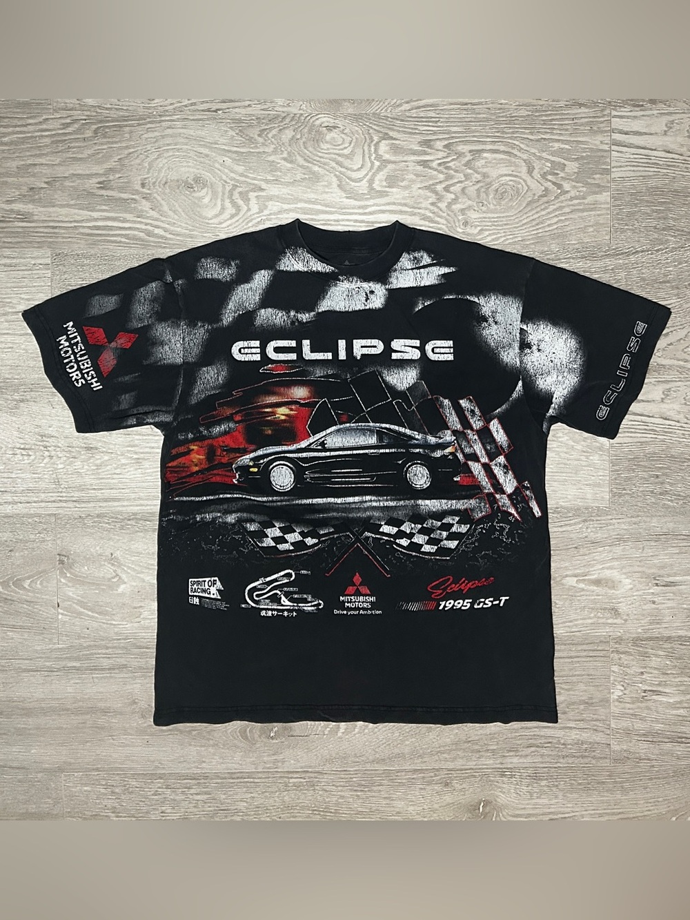 Mitsubishi Motors Alpha Collective All Over Print AOP Graphic Shirt